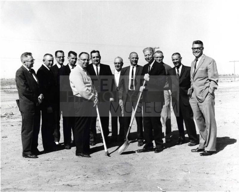 Photograph - McClintock High School Ground Breaking