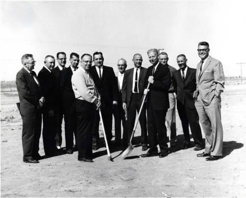 Photograph - McClintock High School Ground Breaking