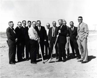 Photograph - McClintock High School Ground Breaking