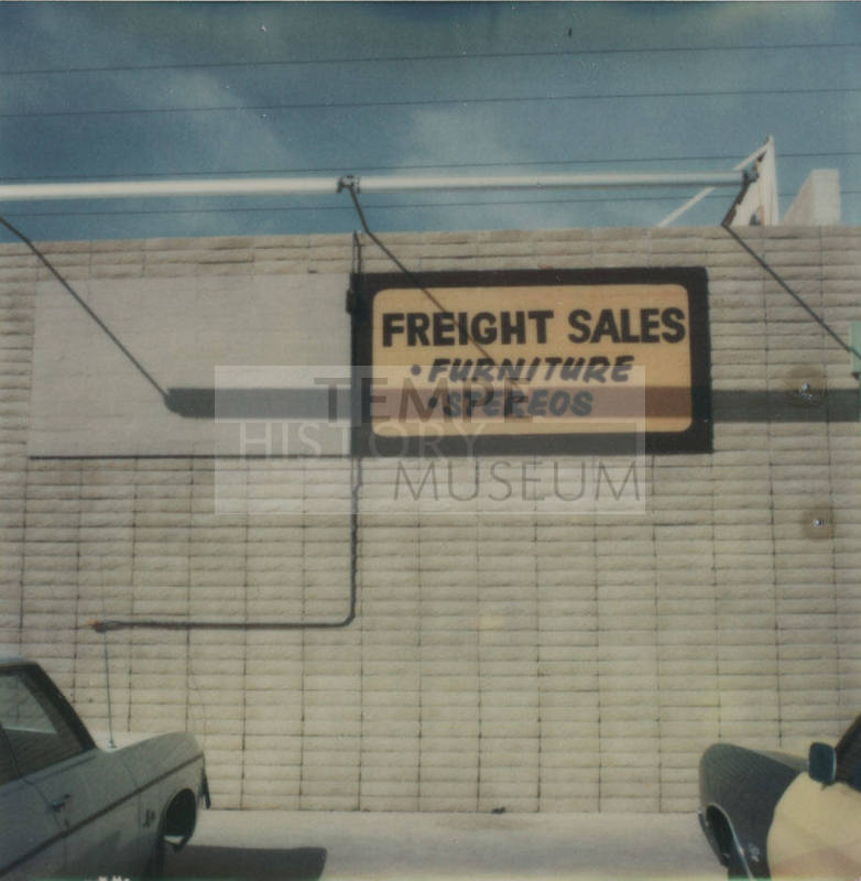 Freight Sales-Furniture & Stereos - 227 West University Drive, Tempe, Arizona