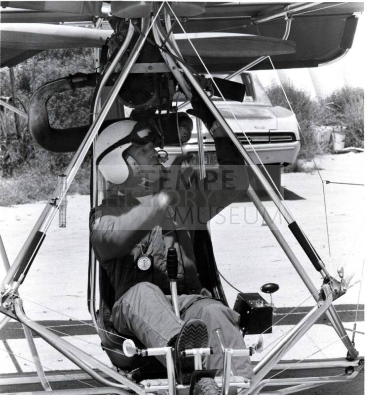 Photograph - Kenneth Carpenter Tempe PD Ultralight Patrol