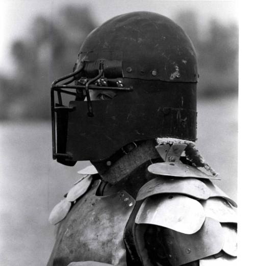 Photograph - Society for Creative Anachronism - Man in Armour