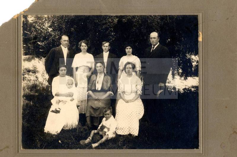 Photograph - Group Portrait of Family