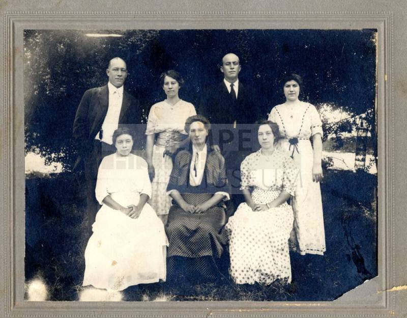Photograph - Ruby Wood Family