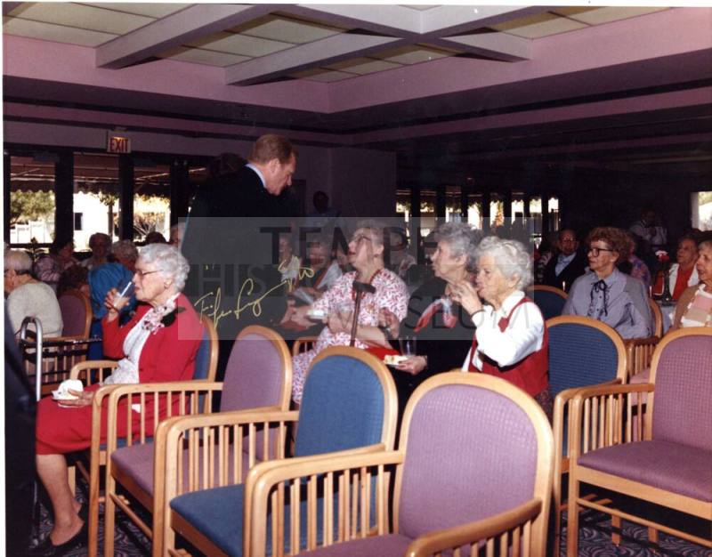 Photograph - Gov Fife Symington at Rally