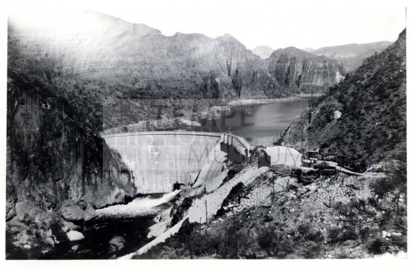 Photograph - Mormon Flat Dam