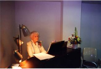 Photograph - Jessie Fisk at Organ