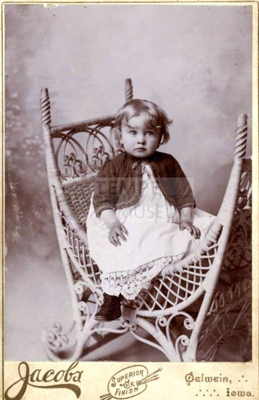 Photograph - Jessie Fisk as a child - c. 1900