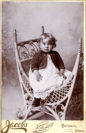 Photograph - Jessie Fisk as a child - c. 1900