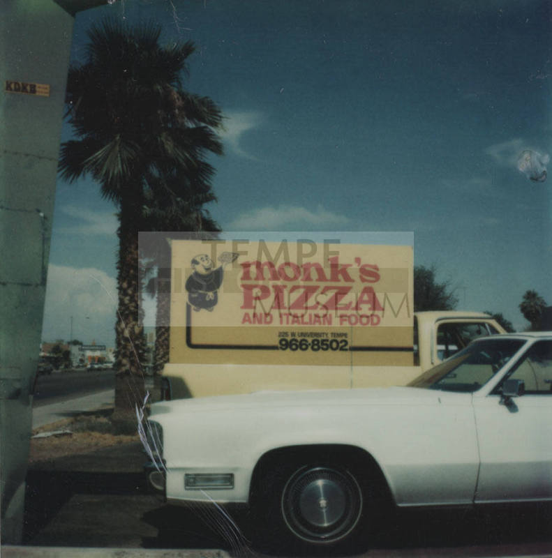 Monk's Pizza and Italian Food Restaurant - 225 West University Drive, Tempe, Ari