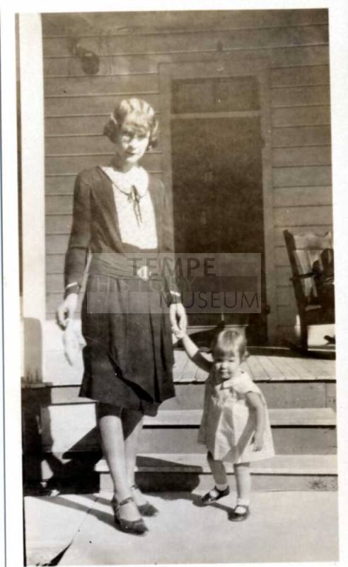 Photo of Irene Brown and Marilyn