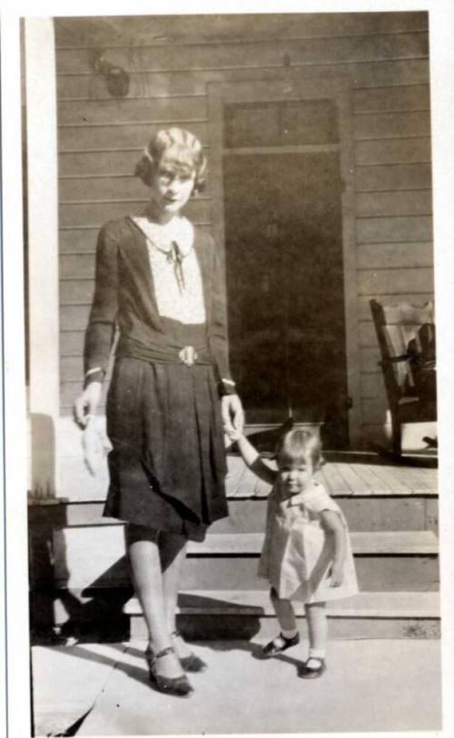 Photo of Irene Brown and Marilyn