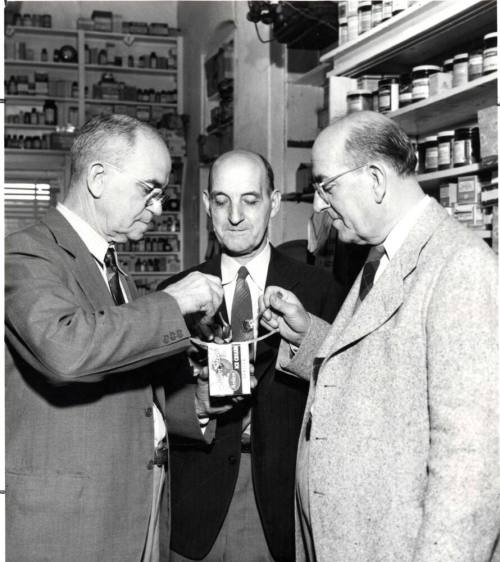 Laird brothers at Pharmacy
