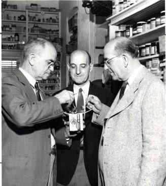 Laird brothers at Pharmacy