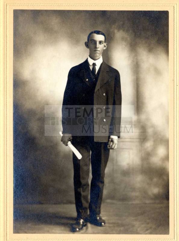Graduation Photo of Claude Laird