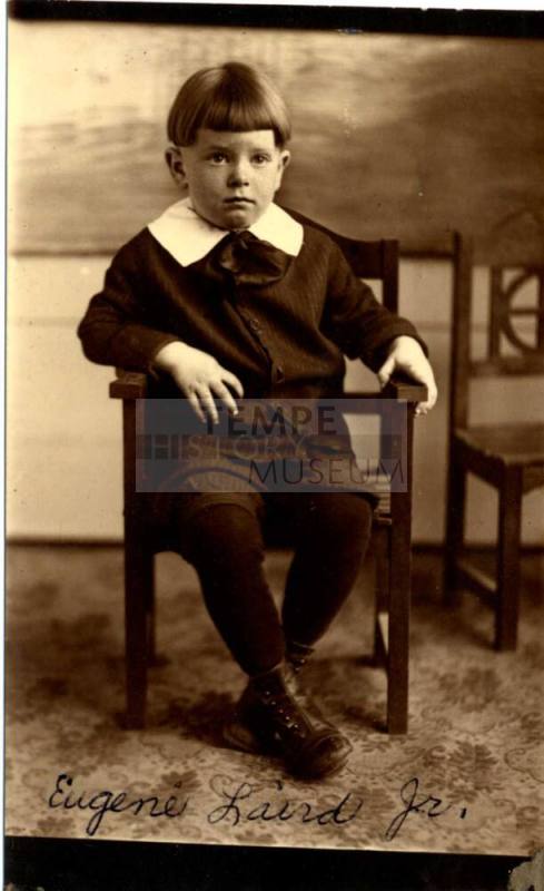 Photo of Eugene Laird Jr as a boy