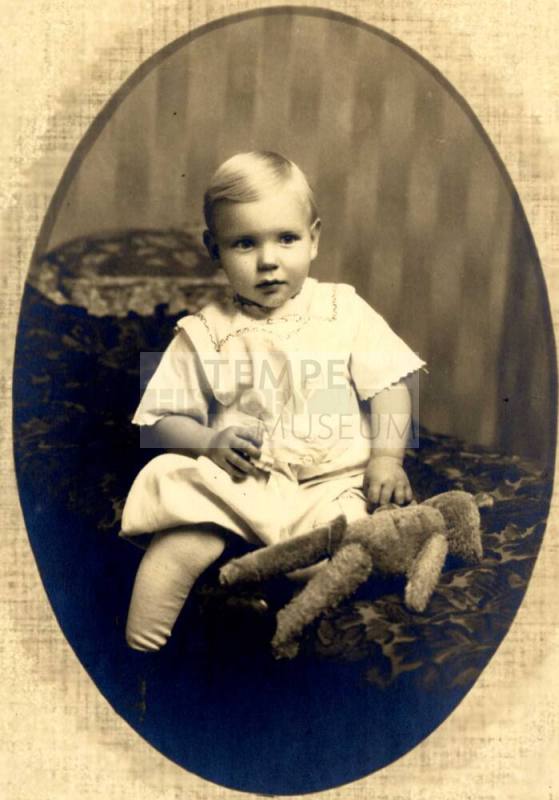 Portrait of May Cummins Saylor's Son