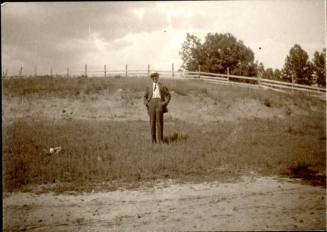 William E Laird in a Field