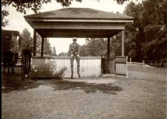 Picture of William E Laird at a Bandstand