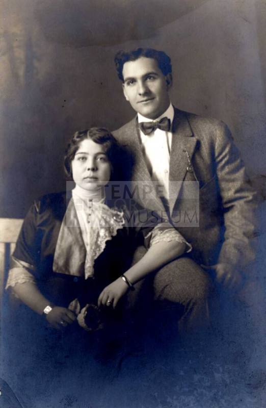 Portrait of Blanche (Cummins) Nettle and Ed Nettle