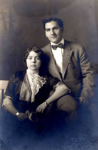 Portrait of Blanche (Cummins) Nettle and Ed Nettle