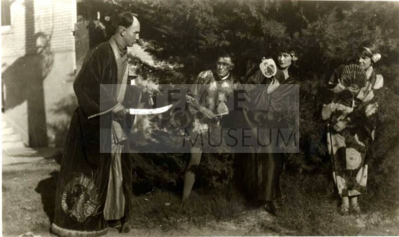Frank Raymond Acting in ASU's Mikado
