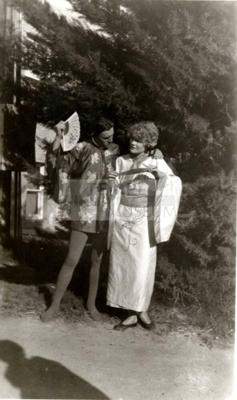 Frank Raymond and Female Friend at ASU's Mikado