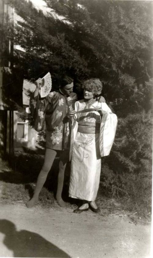 Frank Raymond and Female Friend at ASU's Mikado