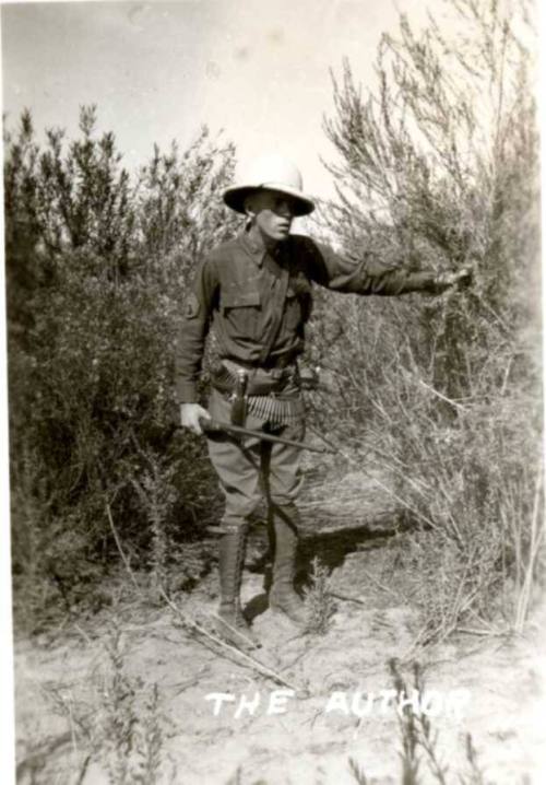 Photo of Frank Raymond in his Military Uniform