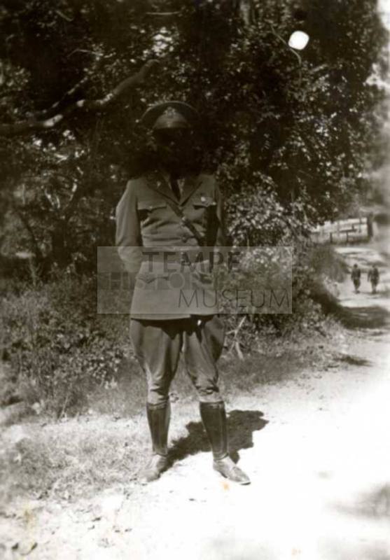 Lee Raymond in his Uniform