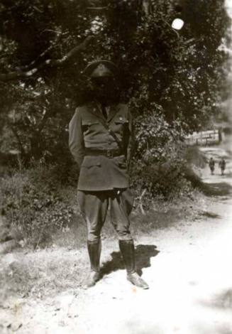 Lee Raymond in his Uniform