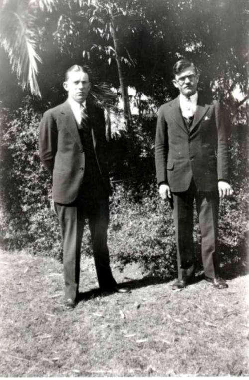 Frank Raymond and a Friend