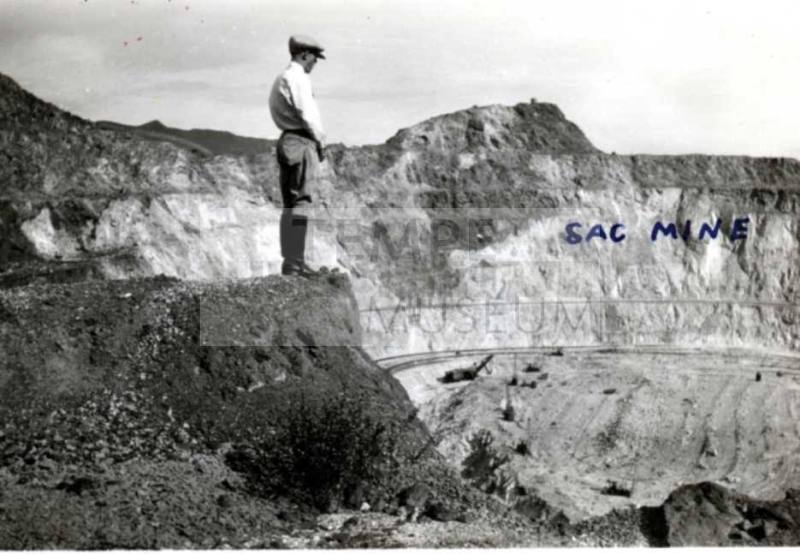 Frank Raymond at SAC Mine