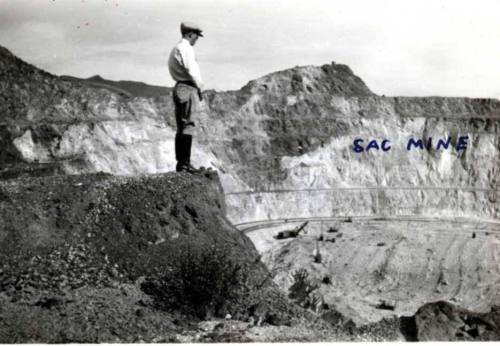 Frank Raymond at SAC Mine