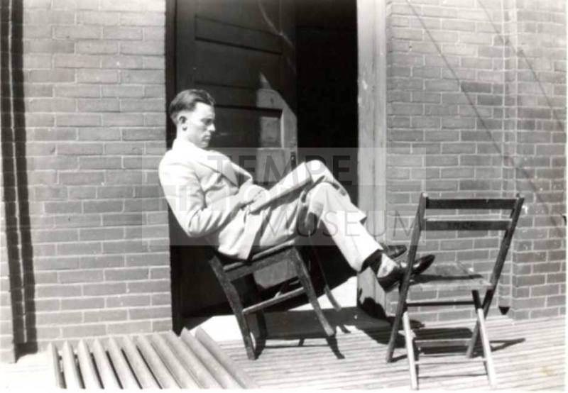 Frank Raymond at the YMCA in Bisbee, AZ