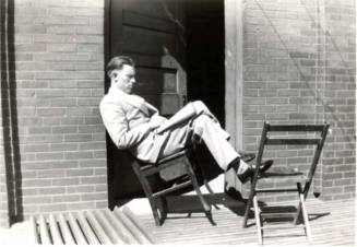 Frank Raymond at the YMCA in Bisbee, AZ
