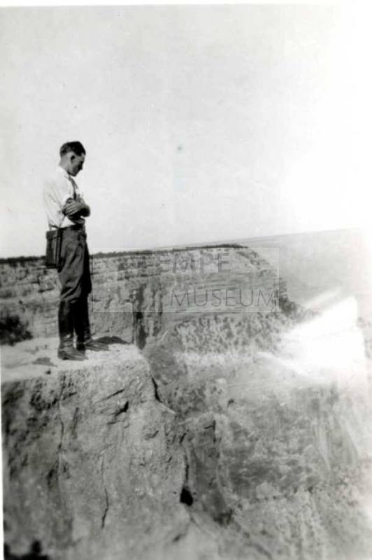 Frank Raymond at the Grand Canyon