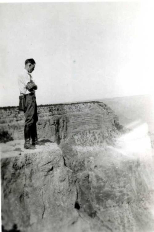 Frank Raymond at the Grand Canyon