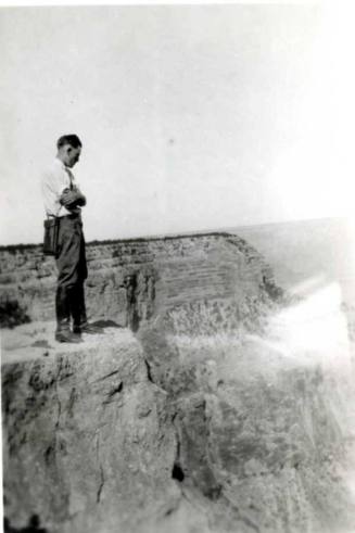 Frank Raymond at the Grand Canyon