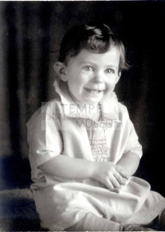 John Walker Raymond as a Toddler