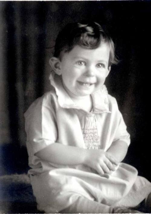 John Walker Raymond as a Toddler