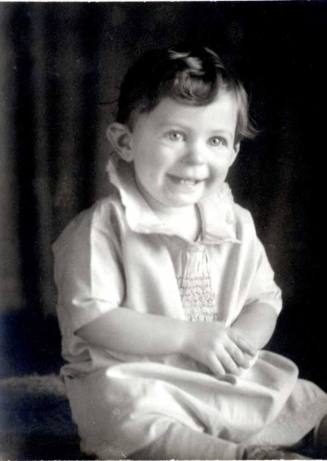 John Walker Raymond as a Toddler