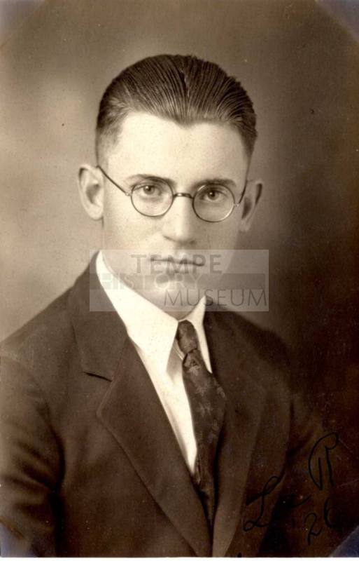 Lee Raymond as a Young Man