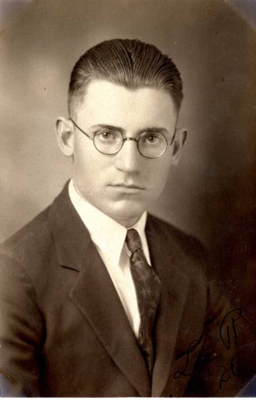 Lee Raymond as a Young Man
