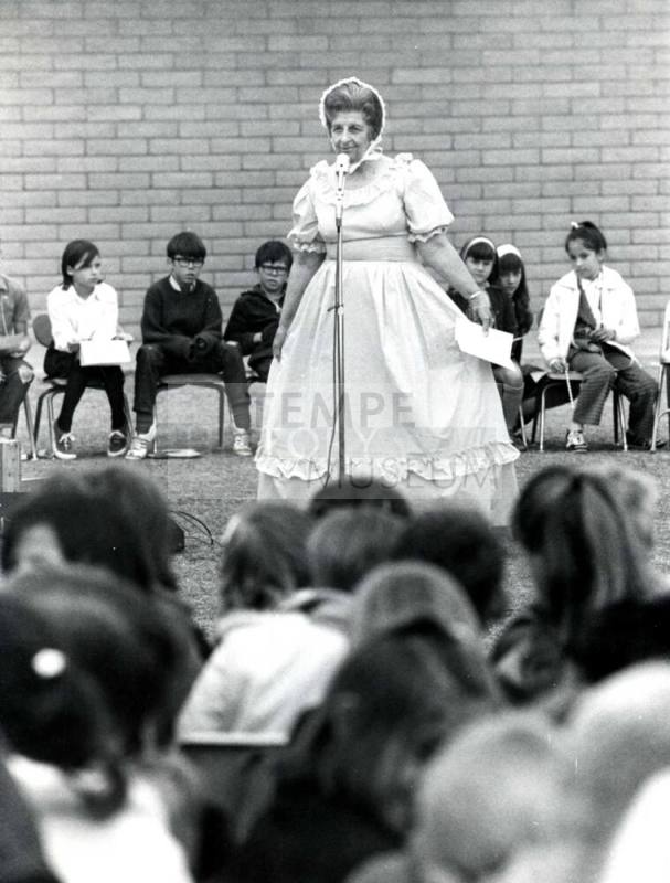 Minnie Raymond in Centennial Costume