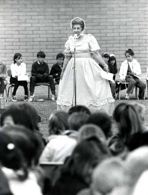 Minnie Raymond in Centennial Costume