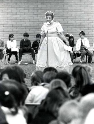 Minnie Raymond in Centennial Costume