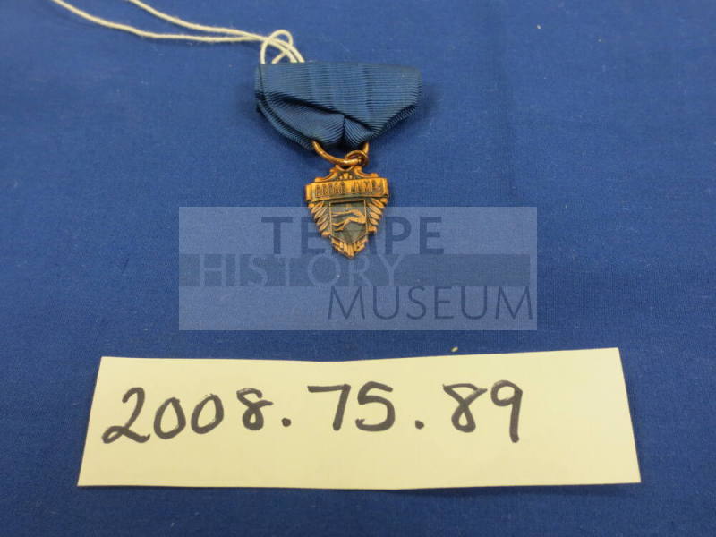 Blue Ribbon, Broad Jump Award from Tempe High School