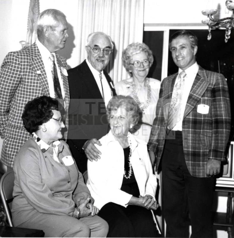 Minnie Raymond with Others at Carter Campaign Party