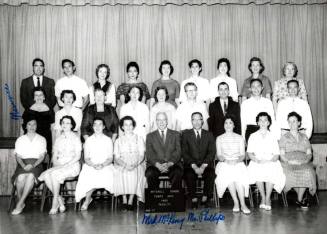 Mitchell School Faculty 1960